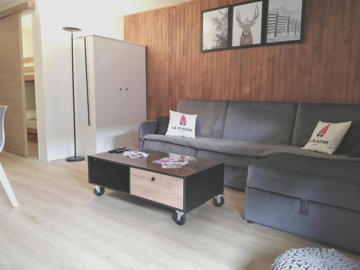Appartement 6/7 Personnes Pied Des Pistes A Plagne Centre 拉普拉涅 外观 照片